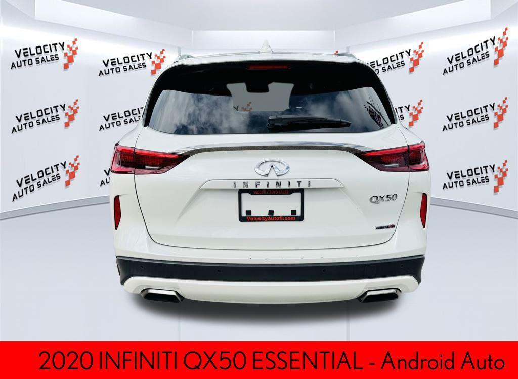 used 2020 INFINITI QX50 car, priced at $19,488