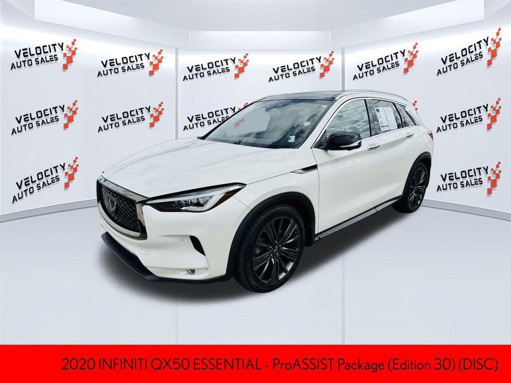 used 2020 INFINITI QX50 car, priced at $19,488