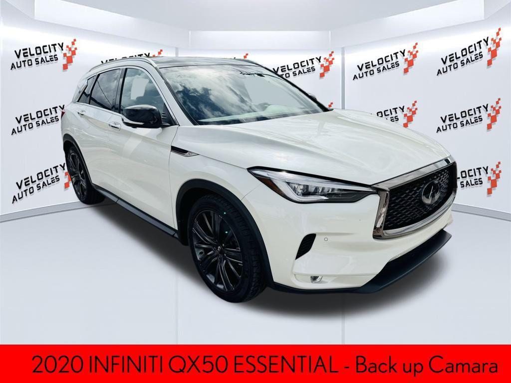used 2020 INFINITI QX50 car, priced at $19,488