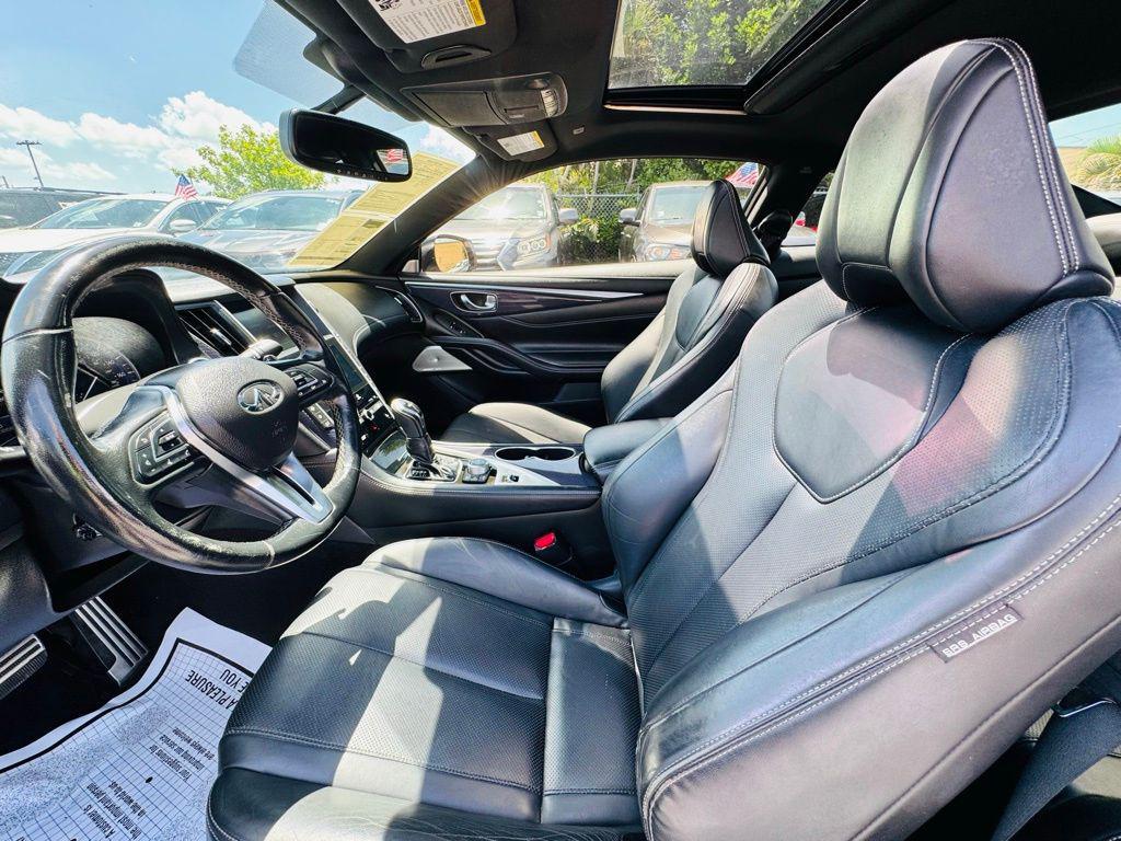 used 2017 INFINITI Q60 car, priced at $19,777