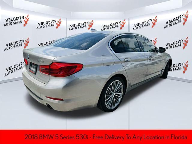 used 2018 BMW 530 car, priced at $18,990