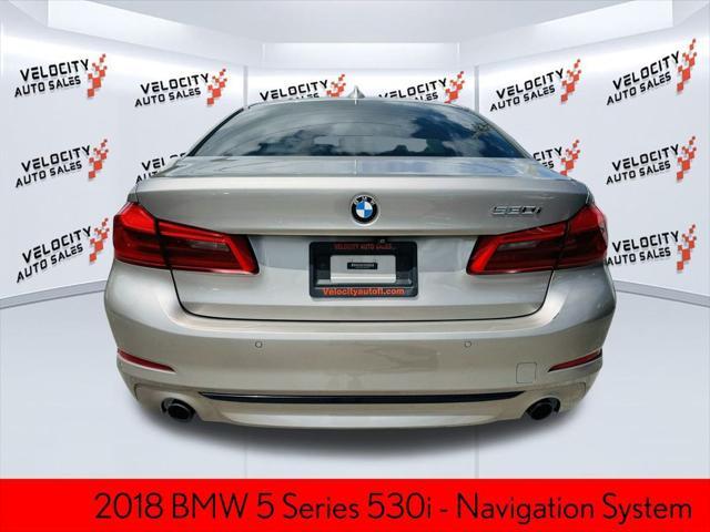 used 2018 BMW 530 car, priced at $18,990