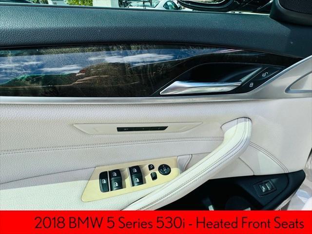 used 2018 BMW 530 car, priced at $18,990