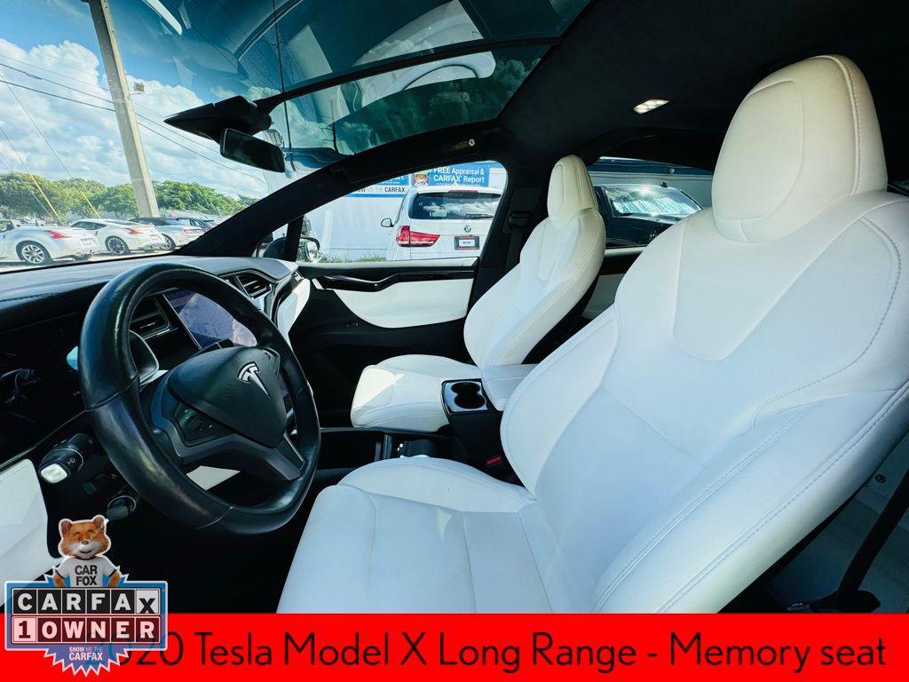 used 2020 Tesla Model X car, priced at $34,990
