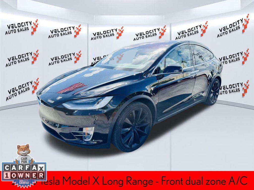 used 2020 Tesla Model X car, priced at $34,990