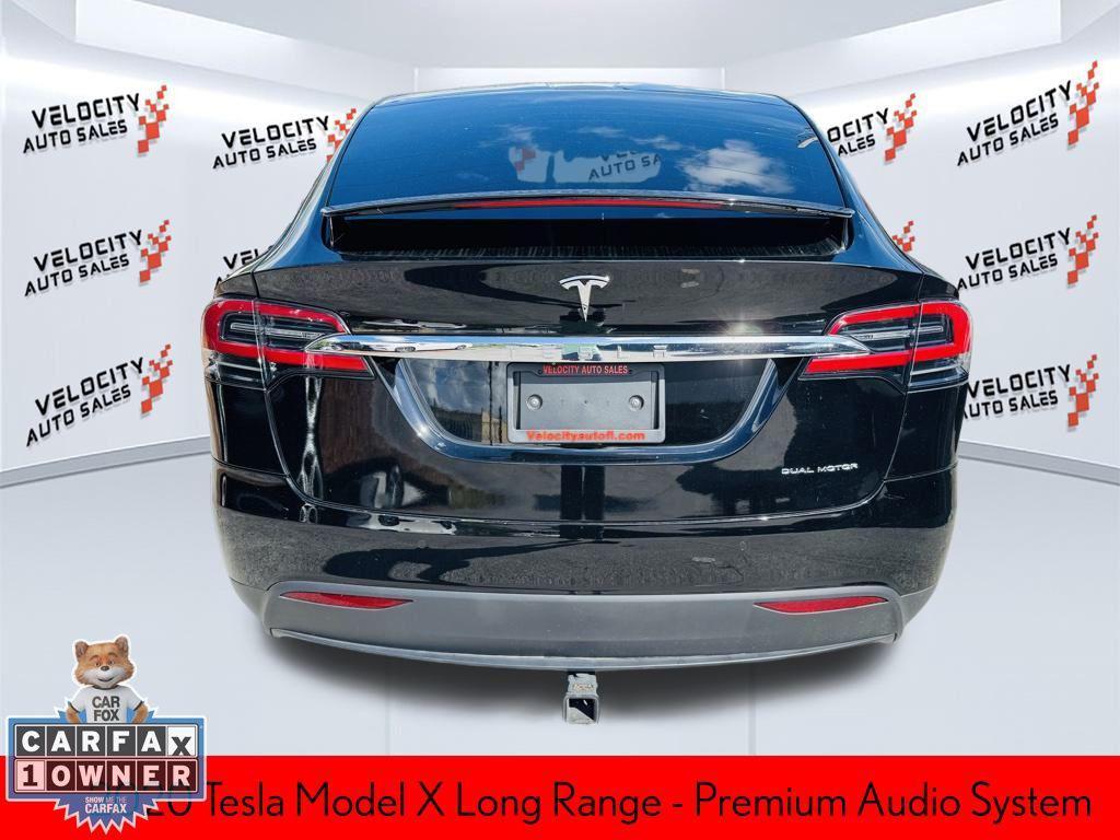 used 2020 Tesla Model X car, priced at $34,990