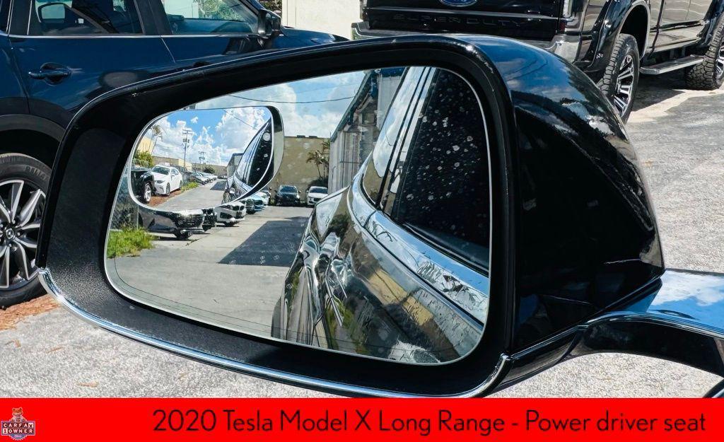 used 2020 Tesla Model X car, priced at $34,990