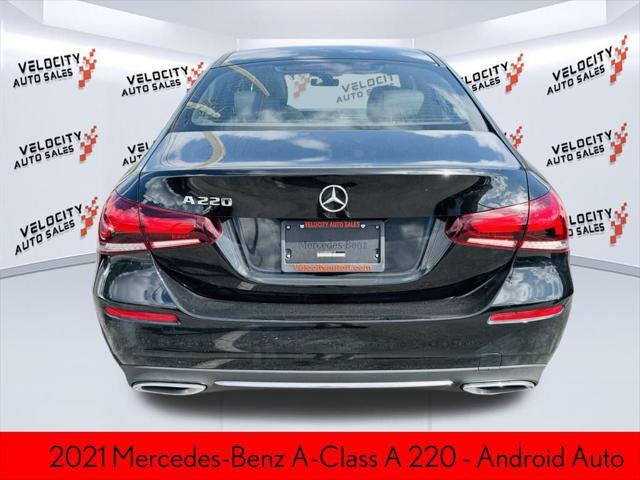 used 2021 Mercedes-Benz A-Class car, priced at $23,488