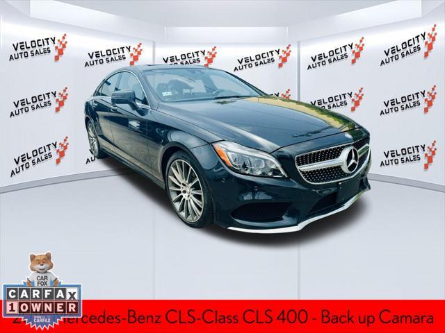 used 2015 Mercedes-Benz CLS-Class car, priced at $23,990