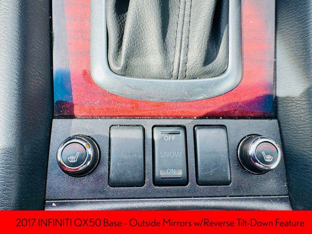 used 2017 INFINITI QX50 car, priced at $16,680