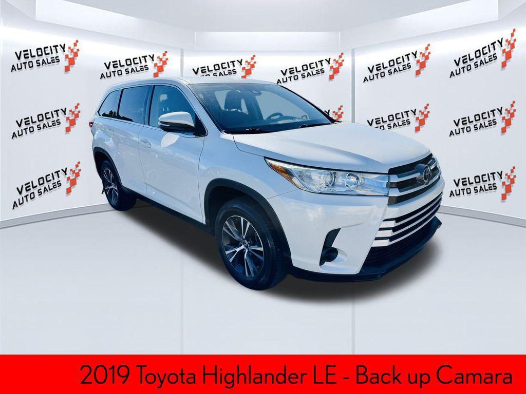 used 2019 Toyota Highlander car, priced at $17,990