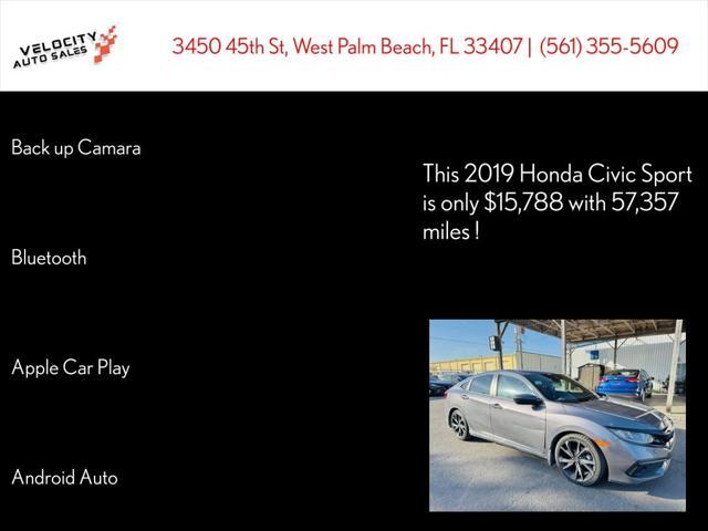 used 2019 Honda Civic car, priced at $15,788