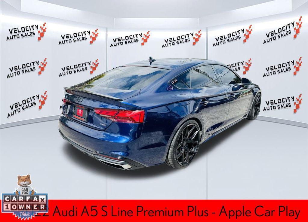 used 2022 Audi A5 Sportback car, priced at $33,777