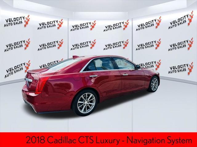 used 2018 Cadillac CTS car, priced at $14,990