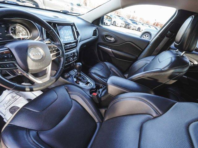 used 2019 Jeep Cherokee car, priced at $17,490