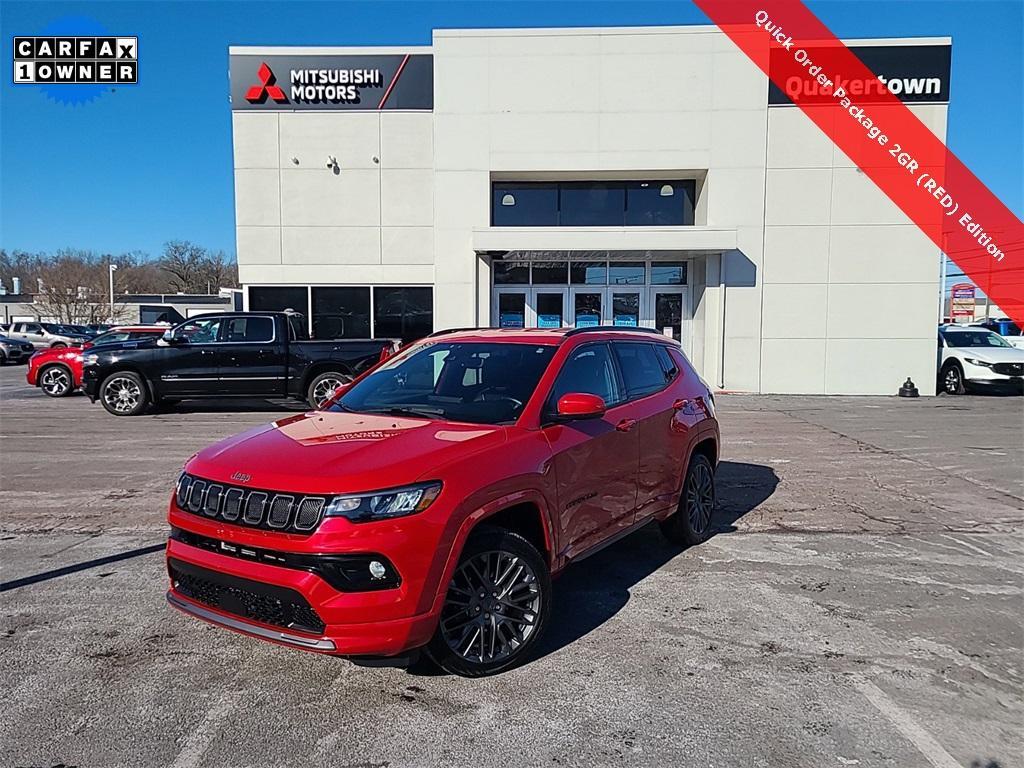 used 2022 Jeep Compass car, priced at $22,490