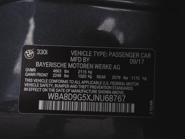 used 2018 BMW 330 car, priced at $14,990