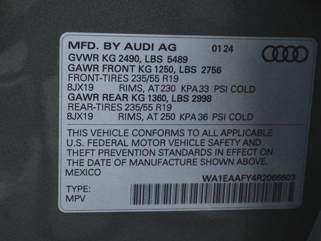 used 2024 Audi Q5 car, priced at $33,990