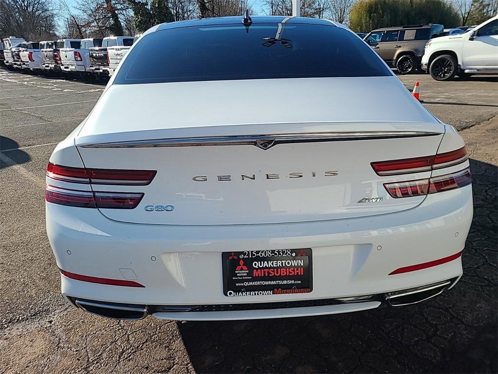 used 2021 Genesis G80 car, priced at $32,990