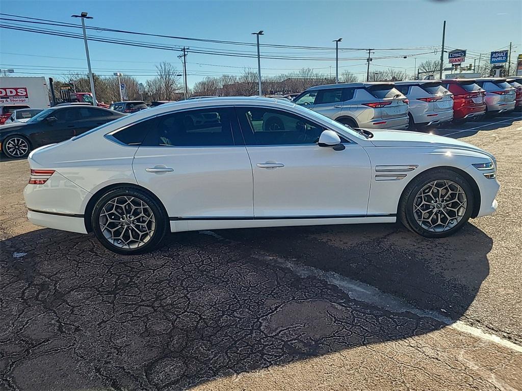 used 2021 Genesis G80 car, priced at $32,990