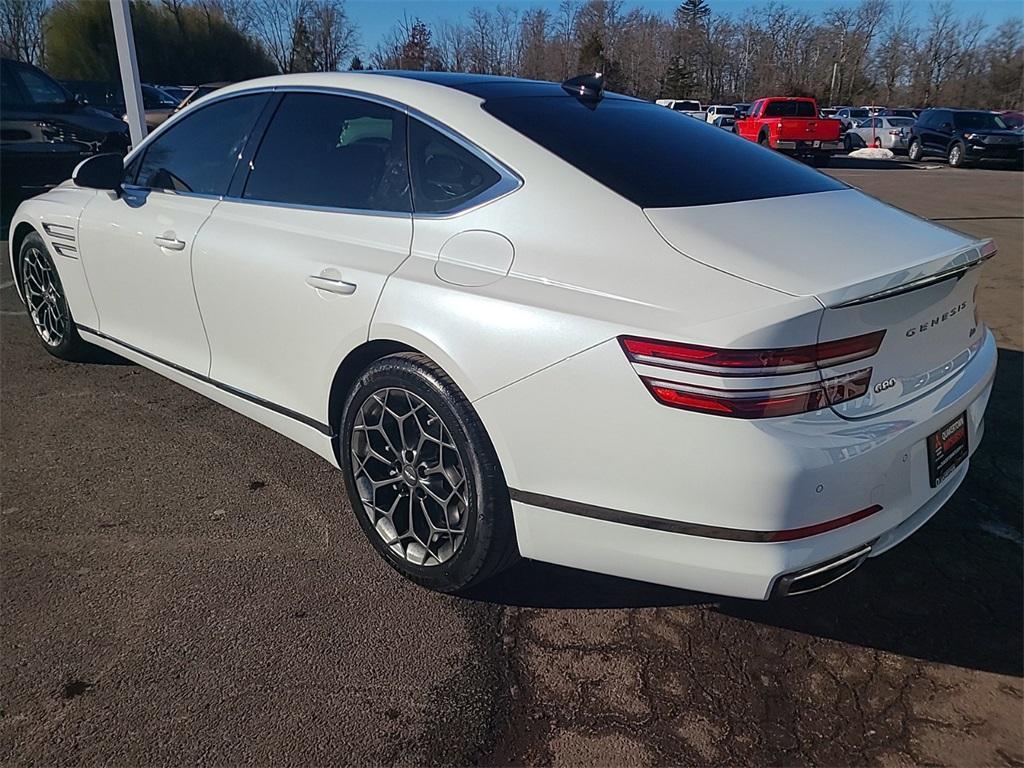 used 2021 Genesis G80 car, priced at $32,990