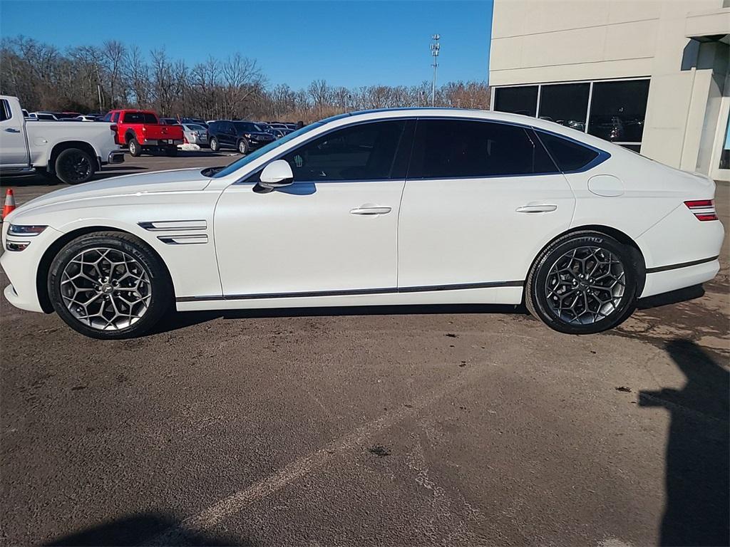 used 2021 Genesis G80 car, priced at $32,990