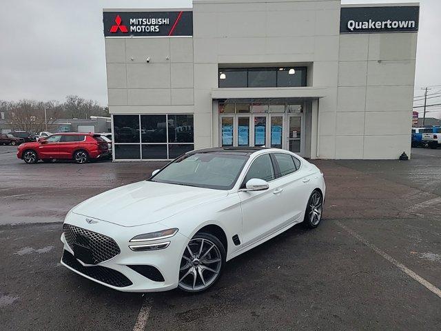 used 2022 Genesis G70 car, priced at $27,480