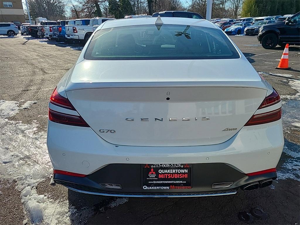 used 2022 Genesis G70 car, priced at $25,990