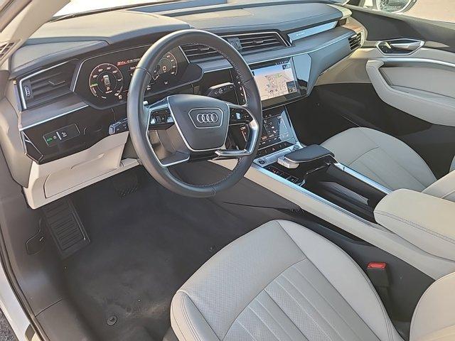 used 2024 Audi Q8 e-tron car, priced at $52,590