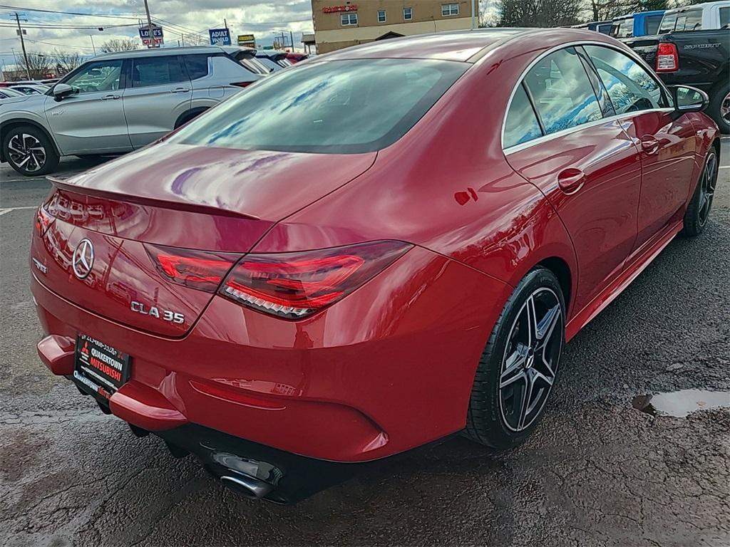 used 2022 Mercedes-Benz AMG CLA 35 car, priced at $35,990