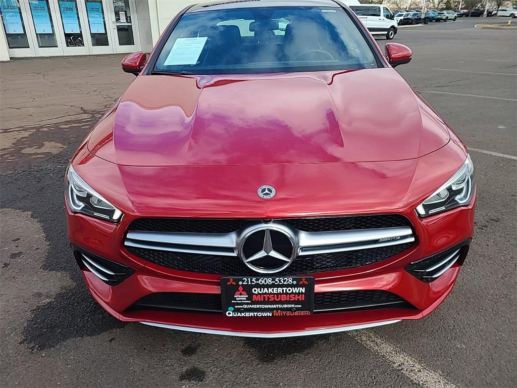 used 2022 Mercedes-Benz AMG CLA 35 car, priced at $35,990