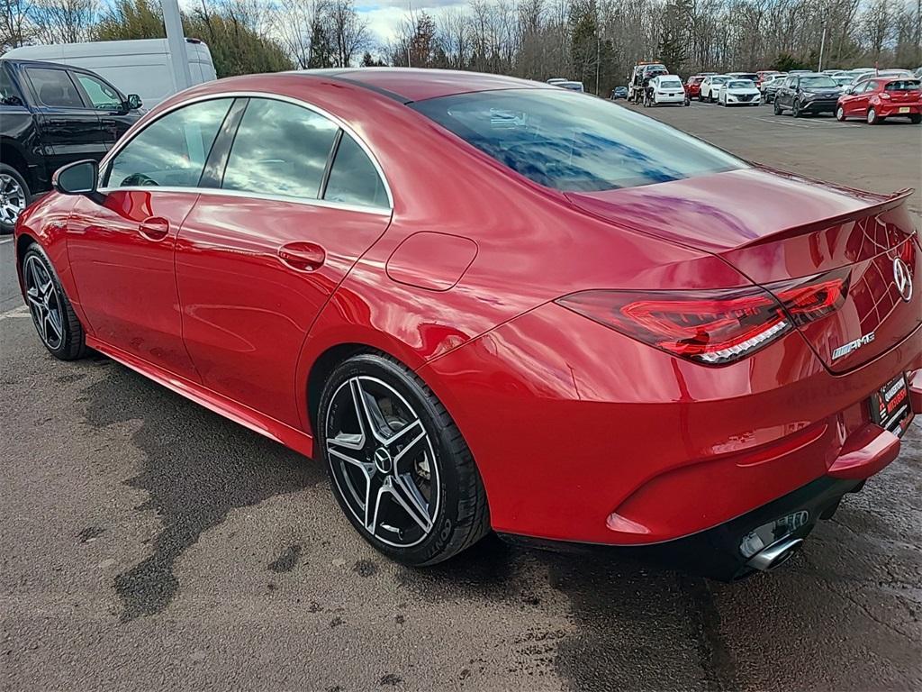 used 2022 Mercedes-Benz AMG CLA 35 car, priced at $35,990