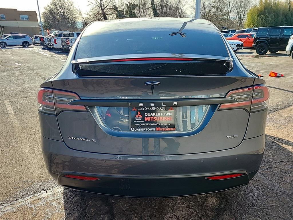 used 2018 Tesla Model X car, priced at $30,990