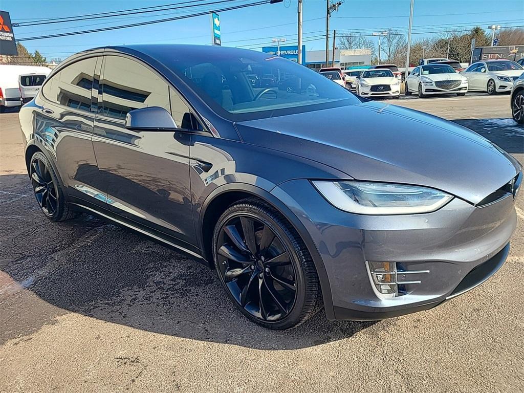 used 2018 Tesla Model X car, priced at $30,990