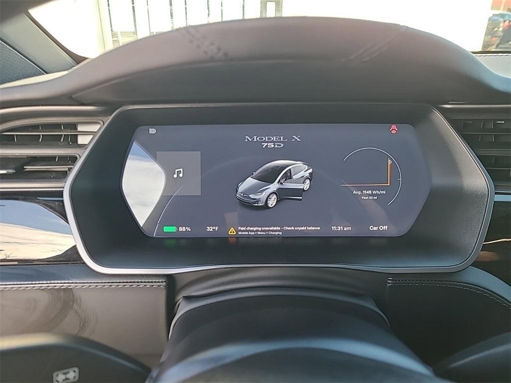 used 2018 Tesla Model X car, priced at $30,990