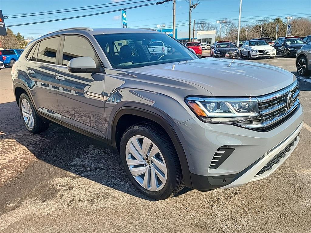 used 2021 Volkswagen Atlas Cross Sport car, priced at $25,890