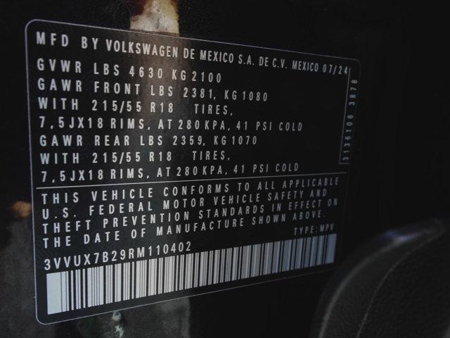 used 2024 Volkswagen Taos car, priced at $24,990