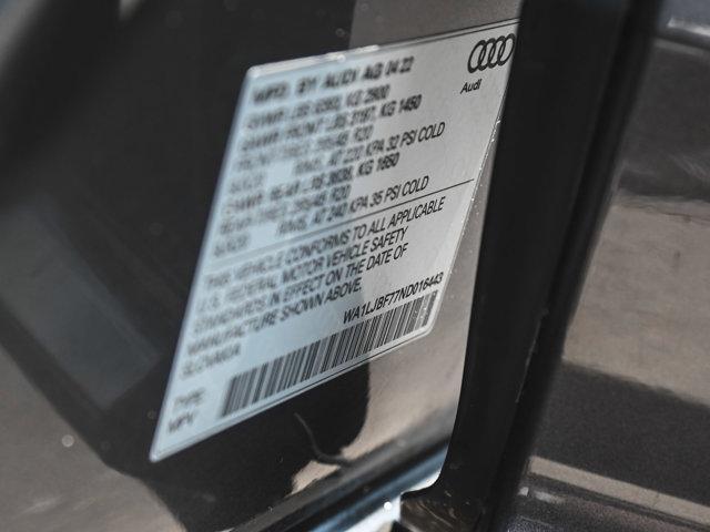 used 2022 Audi Q7 car, priced at $35,990