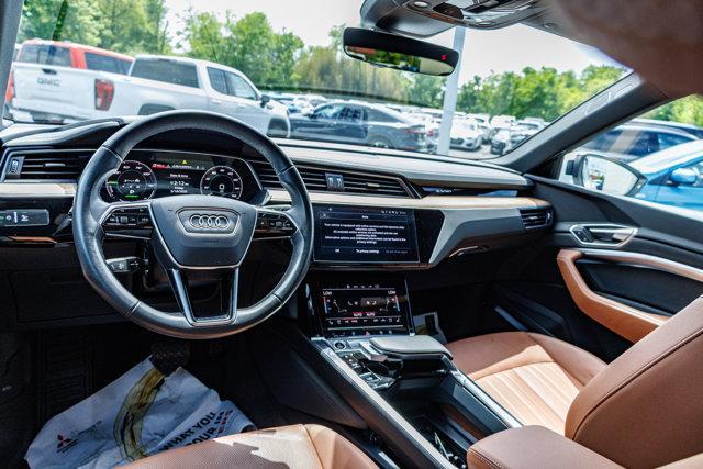used 2024 Audi Q8 e-tron car, priced at $46,990
