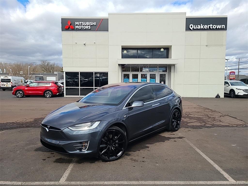 used 2018 Tesla Model X car, priced at $31,990