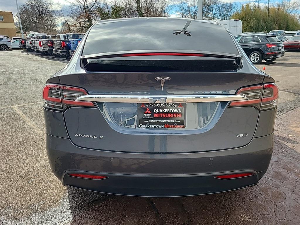 used 2018 Tesla Model X car, priced at $31,990