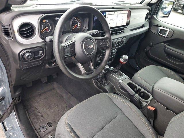 used 2024 Jeep Wrangler car, priced at $34,500