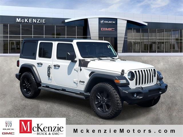 used 2021 Jeep Wrangler Unlimited car, priced at $31,495