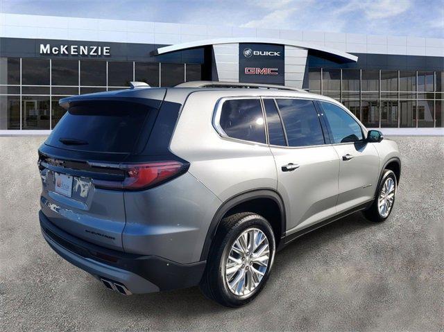 new 2025 GMC Acadia car, priced at $50,075