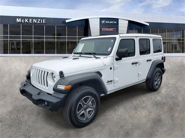 used 2022 Jeep Wrangler Unlimited car, priced at $34,986