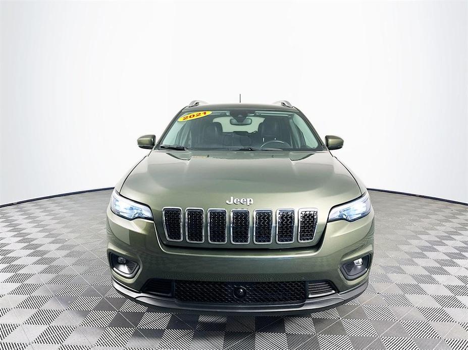 used 2021 Jeep Cherokee car, priced at $23,884