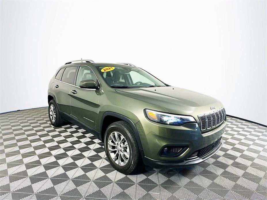 used 2021 Jeep Cherokee car, priced at $23,415
