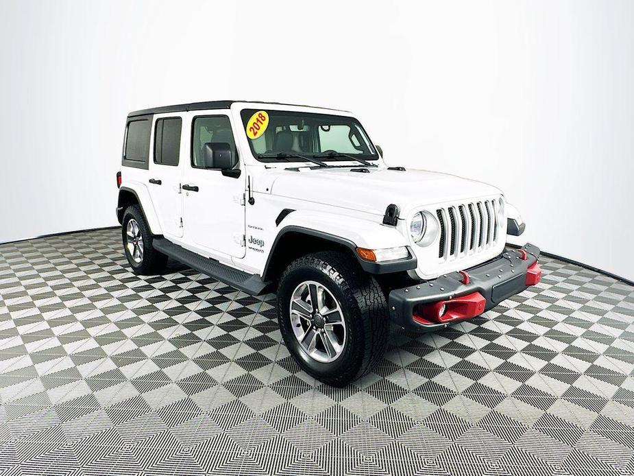 used 2018 Jeep Wrangler Unlimited car, priced at $20,992