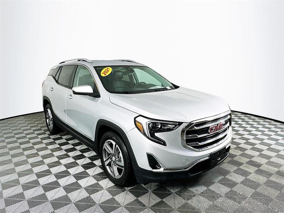 used 2021 GMC Terrain car, priced at $19,879