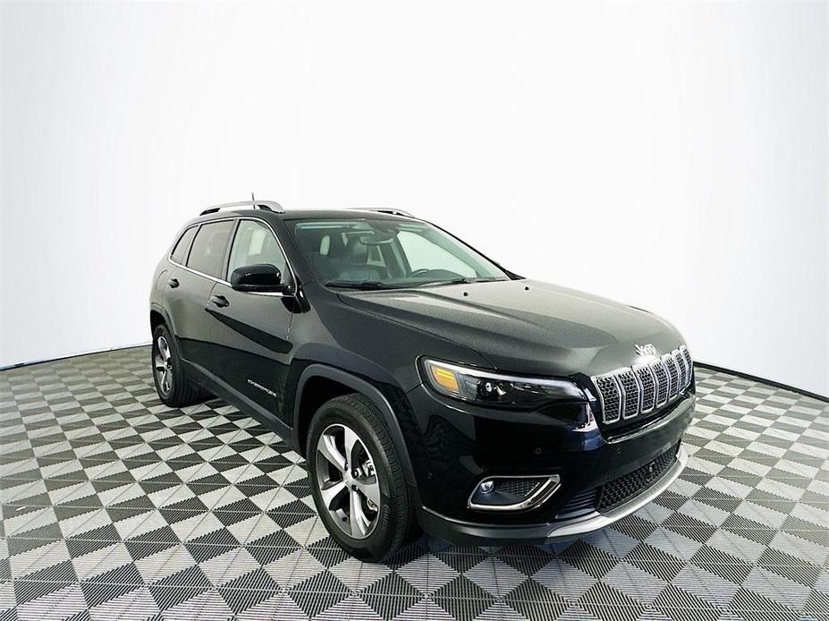 used 2021 Jeep Cherokee car, priced at $23,715